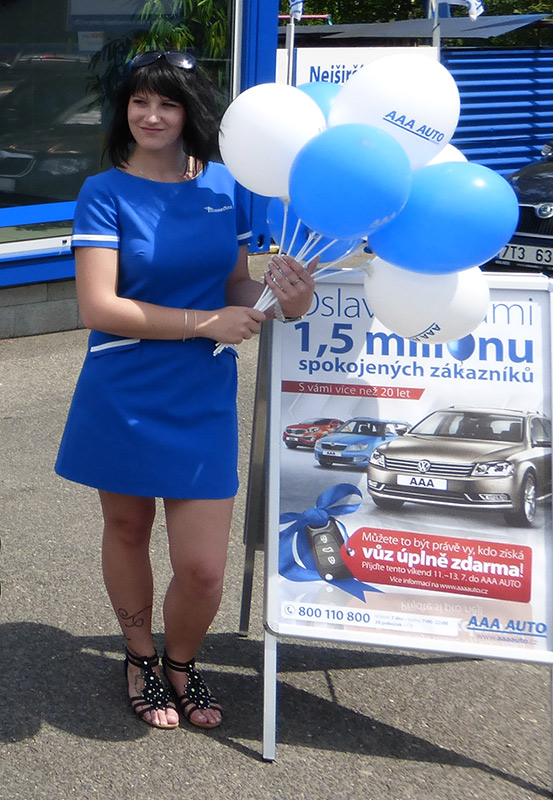 Zajištění hostesek na promo akci v Ostravě